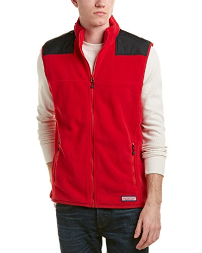 Vineyard Vines Men's Fleece Shep Vest (Medium)