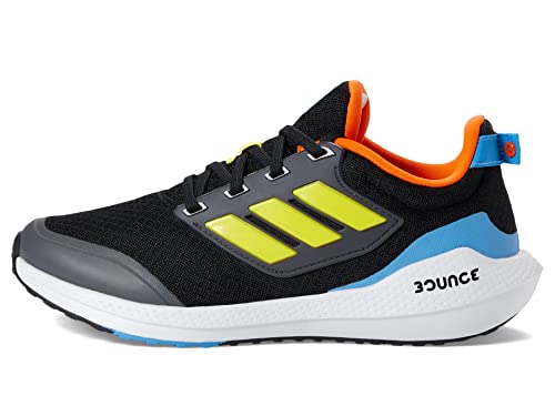 Adidas Eq21 2.0 Running Shoe, Black/Beam Yellow/Pulse Blue, 6.5 Us Unisex Big Kid #TOP8
