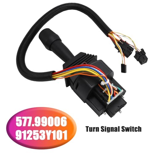 Topteng Turn Signal Switch 577.99006 91253Y101 for Terex 16033 26958 26958M, for Douglas 49916A, for Thomasbilt 61320816, for Trucklite 91253Y101 960Y101 by Topteng - Used condition - Image 6