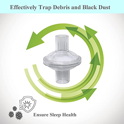 Filters For Cpap Machine - 12 Pcs Cpap Filters Fit Inline Filters Compatible With Resmed And Any Machine Size 22Mm And 25Mm Cpap Tube #TOP1