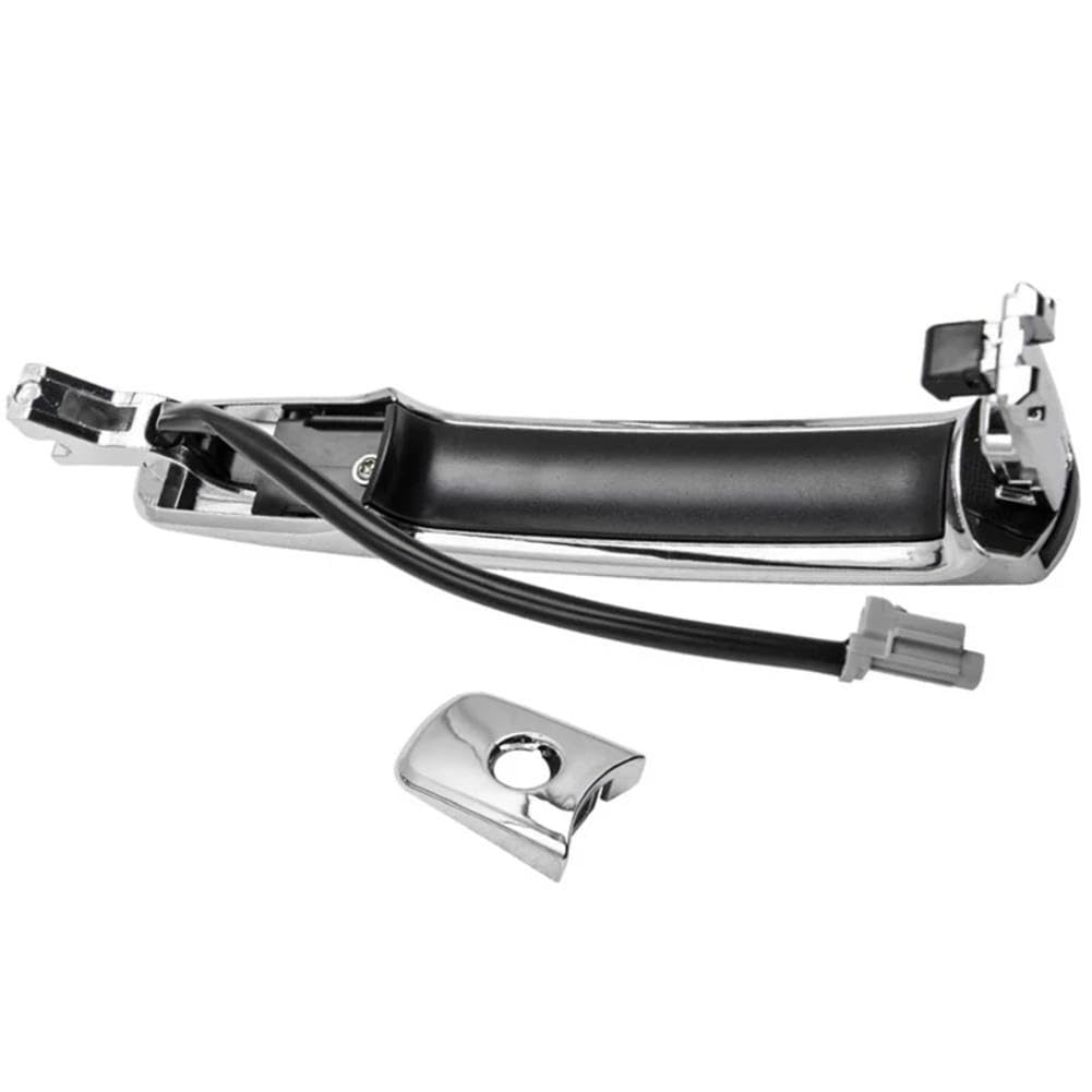 Klamka zewnętrzna przednia lewa do Nissan Murano 3,5 l (2003-2007) strona kierowcy numer części 80640-Cb01A chrom