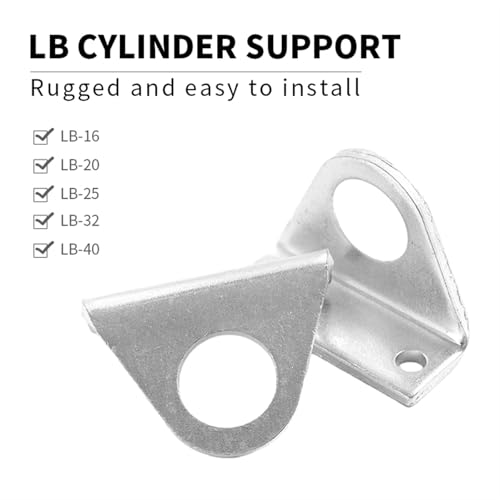 Support LB-20 pour alignement parfait de vérin pneumatique MAL - 4