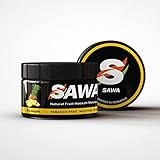 Sawa All Pineapple Hookah Shisha Flavor, Nicotine and Tobacco Free Hookah Molasses