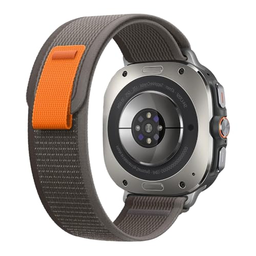 Pulsera deportiva 47mm transpirable de nailon Trail Loop compatible con Samsung Galaxy Watch Ultra