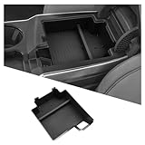 Ruiya 2025 RDX Center Console Organizer for 2025 Acura RDX Accessories ABS Material Armrest Console Glove Tray Compatible with 2025 2026 Acura RDX A-Spec Advance/SH-AWD/A-Spec/Advance/Technology