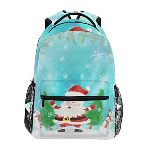 Blancanieves Navidad Mochila de Estudiantes Hombro Mochilas para Viajes Escolar Niños Niñas