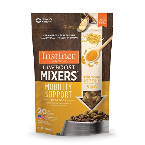Instinct Raw Boost Mixers Freeze Dried Raw Dog Food Topper, Grain Free Dog Food Topper With Functional Ingredients #TOP7