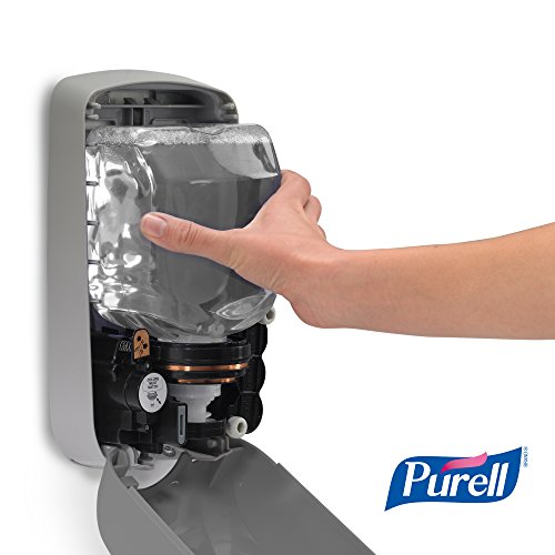 PURELL 279012EEU00 TFX Touch Free Dispenser, Brushed Metallic, 6w x 4d x 10.5h, 1200 ml - Thumbnail 7