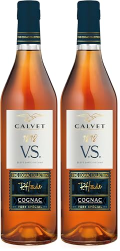 Calvet - Cognac VS, Fine Cognac Collection (1 x 0,7L) (Packung mit 2)