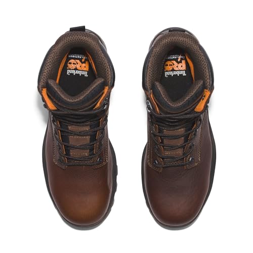 Timberland PRO Timberland PRO Men's TiTAN EV 8 Inch Composite Safety Toe Waterproof Industrial Work Boot, Brown-2024 NEW, 17 W US