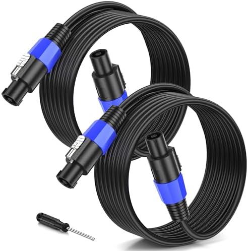 Cables Profesionales De Calibre 12 De 100 Pies De Speakon A Speakon 12awg 100 Pies Djpa Speakon Cables Amp Audio Cables 2 Unidades