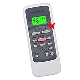 YAOHUIMI Replacement Remote Control for Koldfront PAC1202W PAC802W PAC1402W AP14003W Air Conditioner