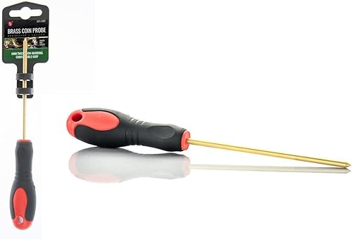 Sluice Monkey Sonda para monedas de latón de 9 12"