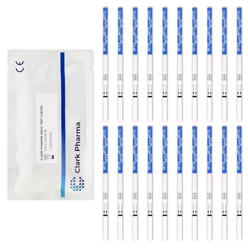 20 x Methadone Drug Test Strips | Tests Urine for Methadone | Meth Home Drug Instant Testing Kit Screener