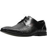 bampton hi Muévete con comodidad Clarks Bampton Weave, Zapatos de Cordones Derby Hombre, Negro (Black Leather), 42.5 EU