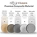 FSGRICH Prius Car Cover Waterproof All Weather Compatible with Toyota Prius 2004-2024, Outdoor Heavy Duty Anti-UV Car Covers Rain Sun Snow Protection with Zipper and Windproof buckle(Camel with Brown)