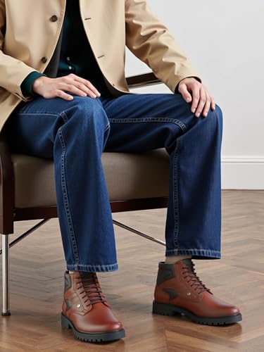 Image of Carlton London Men's Urban Explorer Lace-up Leather Boots
