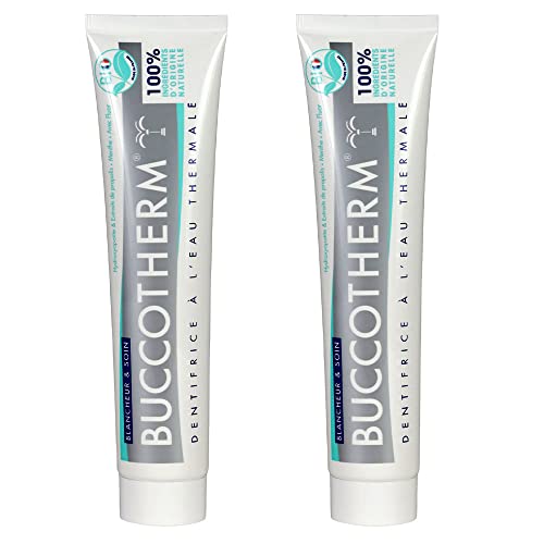 Buccotherm Dentifrice à l'Eau Thermale Blancheur & Soin Bio Lot de 2 x 75 ml Cover