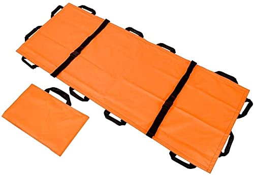 KLYDBMYT Camilla portátil, Impermeable, Suave, con 12 Asas, para Rescate de Emergencia, Plegable, para Uso doméstico, para hospitales, instalaciones Deportivas, ambulancias (Color: A)
