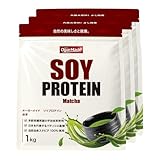 OgarMade ソイプロテイン 人工甘味料不使用 国内製造 大豆 植物性プロテイン (抹茶, 3kg)