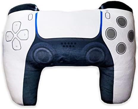 Splat Planet Game Controller Plush 3D Pillow Cushion,Giant Realistic Plush Stuffed Toy Funny Kids,Decorative Unique Floor Cushion, Seat Cushions For Bedroom Chairs, Playroom (Game Controller Cushion)