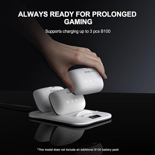 BOBOVR BD3 charging station, provides fast charging for 3 x B100, 30 W power, 0-80% in just 1 hour. by BOBOVR - Image 4