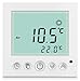 SM-PC®, Digital Thermostat Raumthermostat Fußbodenheizung Wandheizung LED weiß #a31