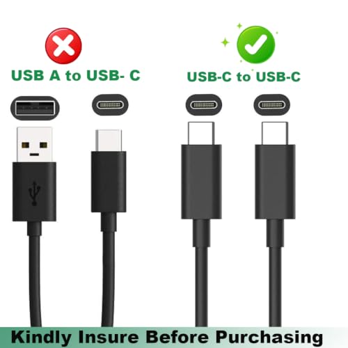 Image of Moto 68W Original Type-C Cable 1M (3.3 FT) TurboPower Charging Cable Compatible With Motorola 60 /50 /40 /30 /Edge /Ultra /Fusion /ProNeo /razr /Stylus /G05 /G85 /G45 /G64 / G84 /G62 /G54 /G84 /G54 /E40 /G35 /G96 /G82 /G86