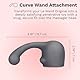 Le Wand - Curve Weighted Silicone Attachment