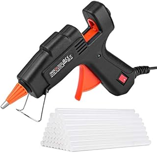 Heißklebepistole, Tacklife GGO20AC 20W Heißklebepistole, Klebepistole mit 50 Stück Klebesticks, Hochtemperatur Lexible Trigger für DIY Kunst und Handwerk Projekte und Kleine Reparatur