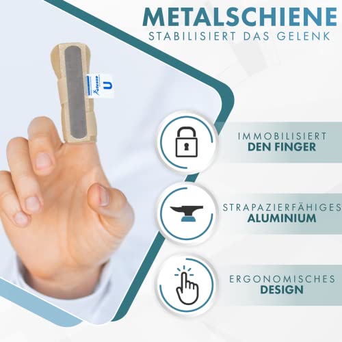 Fingerschiene Actesso Neopren zur Linderung von Fingerverletzungen