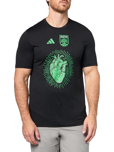 Maillot Austin FC adidas pre-game respirant à manches courtes homme