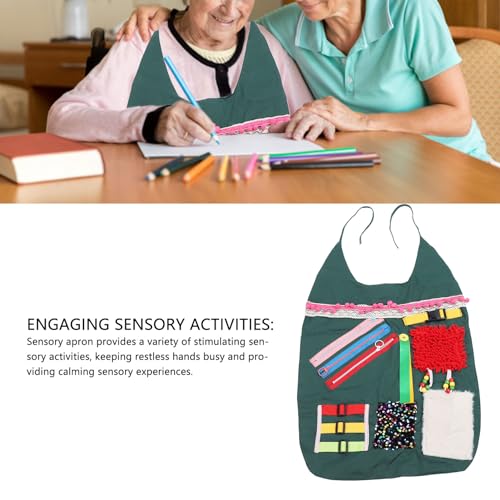 Tablier de couverture sensorielle en coton pour personnes âgées - 2