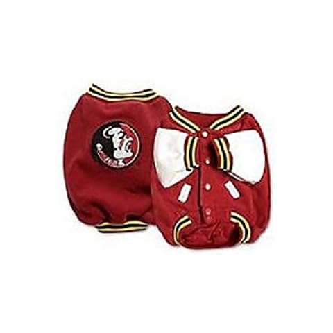 Sporty K9 Florida State Varsity Dog Jacket, X-Large Cover