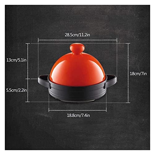 High Tightness Moroccan Tagine Micro Pressure Ceramics Slow Cooker For Casserole Pot Medium To Extra Large Home Cookin 22.5.27 #TOP1