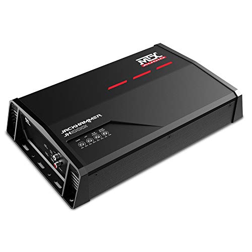 MTX Audio JH10001 Jackhammer Series 1100W x 1 @ 1-Ohm Class D Mono Block Amplifier