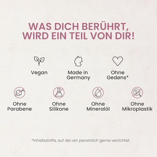 Foto von Jean & Len Shampoo Aufbau Mandel & Keratin, für strukturgeschädigtes Haar, schützt vor Haarbruch und Spliss, bändigt Frizz, Shampoo ohne Silikone und Parabene, vegan, 300 ml