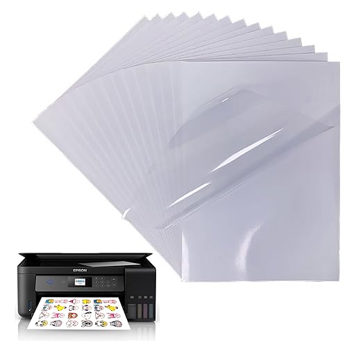 Feuilles de papier autocollant