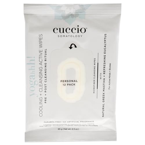 cuccio SOMATOLOGY Yogahh Cooling Plus Cleansing Wipes image 3