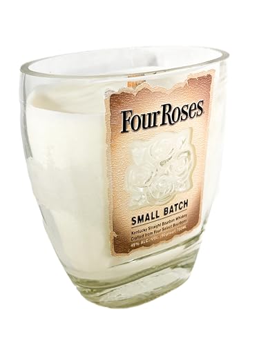 Handmade Maple Bourbon Scented 16 Fl Oz Soy Candle Altered