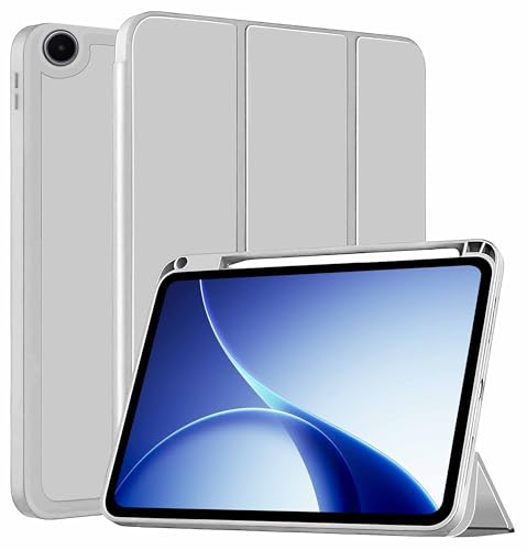 Image of ProElite Cover for Oppo Pad 5 12.1 inch Case, Soft Flexible Flip Case Cover for Oppo Pad 5 12.1 inch Case with Pen Holder [Auto Sleep Wake Feature] [Recoil Series] - Grey