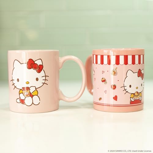 Cafetière Hello Kitty machine à café filtre compacte avec 2 tasses mug - 4