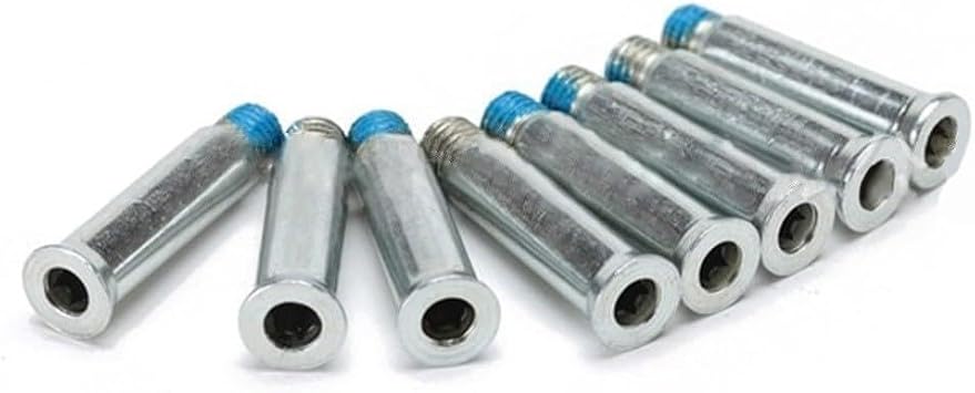 35mm Long 8mm Diameter Axle Screw For Quad For ROLLER Skates And Inline Skates Designed For 8mm ID Wheel Bearings And Frame Mounts