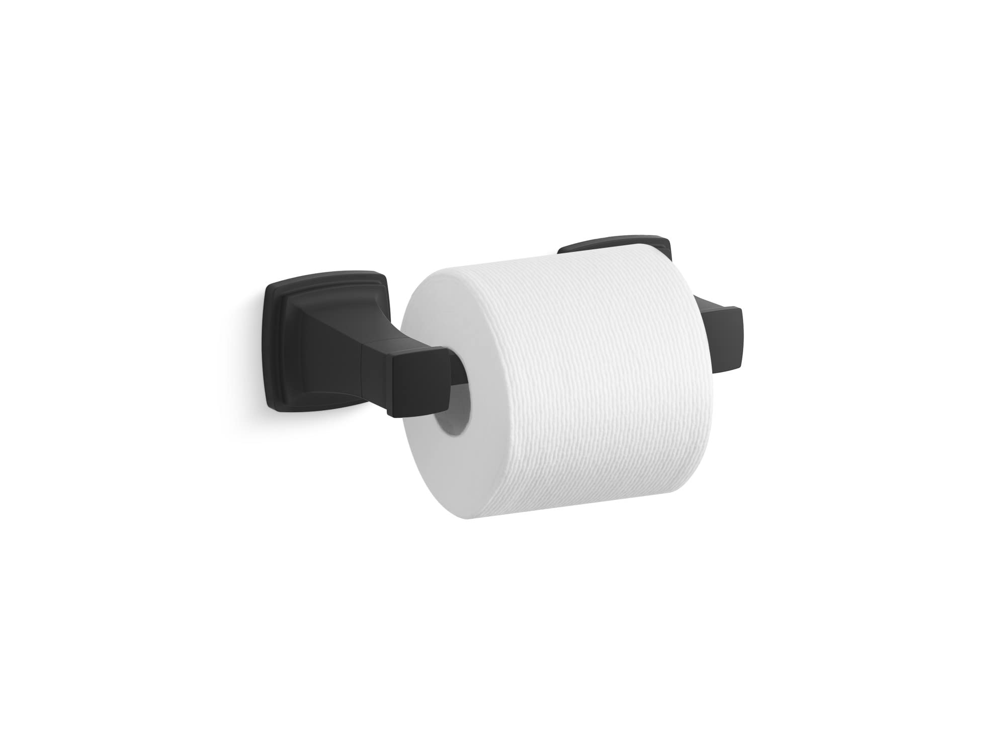 Kohler 27413-BL RIFF Toilet Tissue Holder, Bathroom Accessory, Matte Black - Image 2