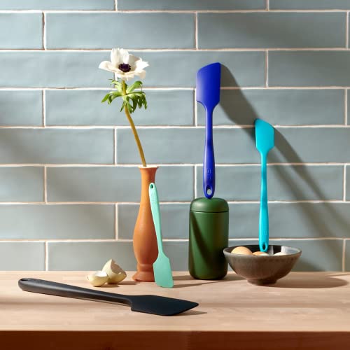 Image of GIR: Get It Right Silicone Spatula - 11-Inch Skinny Sprinkles - Heat Resistant Silicone Cooking Utensil - Baking, Jar Scraping & Mixing Tool