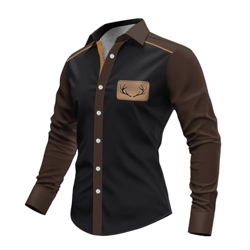 Chemise habillée slim fit été casual avec imprimé fleur aloha pour homme chic