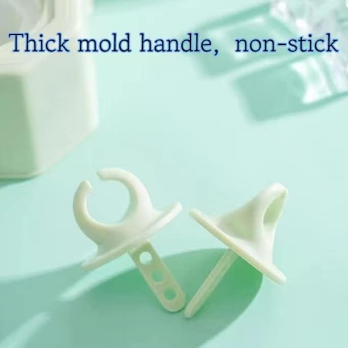 Miniatura 4 de Molde de paletas para niños, 6 piezas de silicona para hacer helados, moldes de helado congelados, accesorios de cocina, fácil liberación, leche