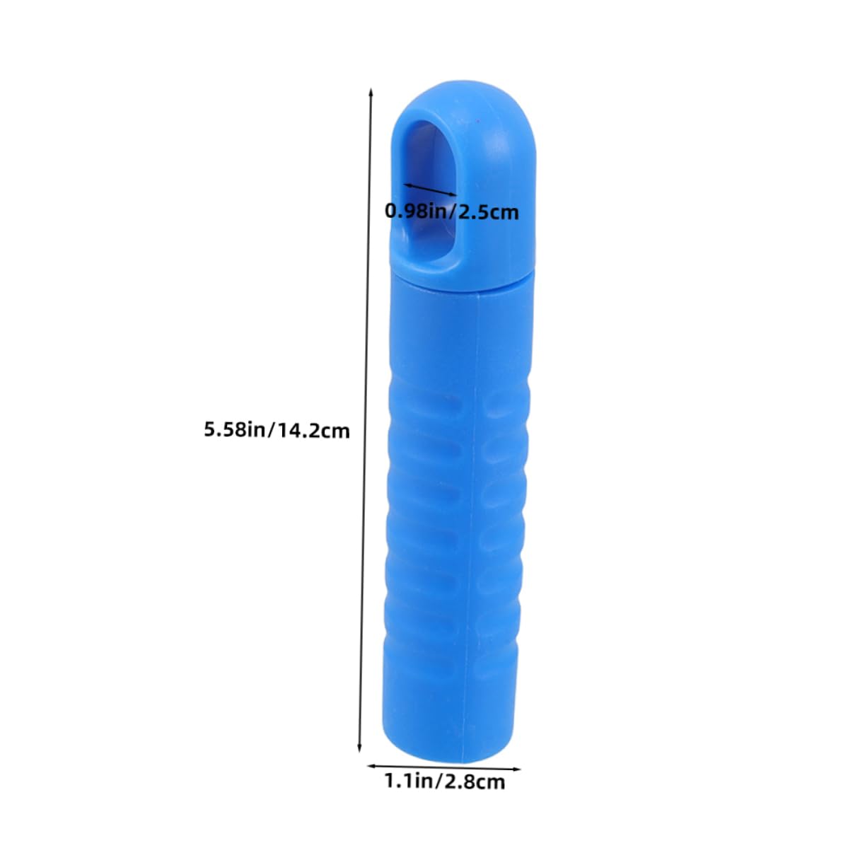 HOODANCOS 6pcs Mop Handle End Caps Non Slip Plastic Grip Sleeves with Hanging for Broom Rods Ergonomic Design for Enhanced Comfort and Stability Home Commercial Cleaning