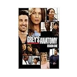 ZAQMKOL Grey's Anatomy TV-Serie-Poster (1) Leinwandposter 