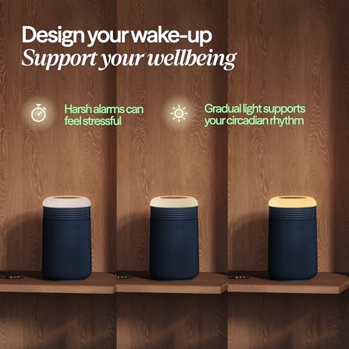 BLUEAIR Purifier for Bedroom - Mini Restful - Sunrise Clock with HEPASilent Filtration and Wake Up Light - Cleans Air and Supports Circadian Rhythm - USB-C and App Connectivity, Blue by BLUEAIR - Image 3